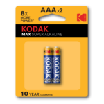 KODAK MAX SUPER K3A-2 ALKALINE