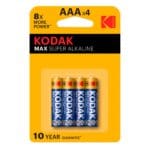 Kodak Max Alkaline AA 4