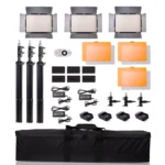 LED TL-600S Video Light kit 3 in 1