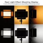 ⁦LED TL-600S Video Light kit 3 in 1⁩ - الصورة ⁦8⁩