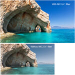 ⁦K&F Concept Blue Multi-Coated UV Filter, Slim (82mm)⁩ - الصورة ⁦4⁩