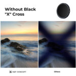 ⁦K&F Concept Nano-X Series Variable ND & CPL 2-in-1 Filter (77mm,1 to 5-Stop)⁩ - الصورة ⁦3⁩